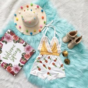 New pineapple 🍍 romper